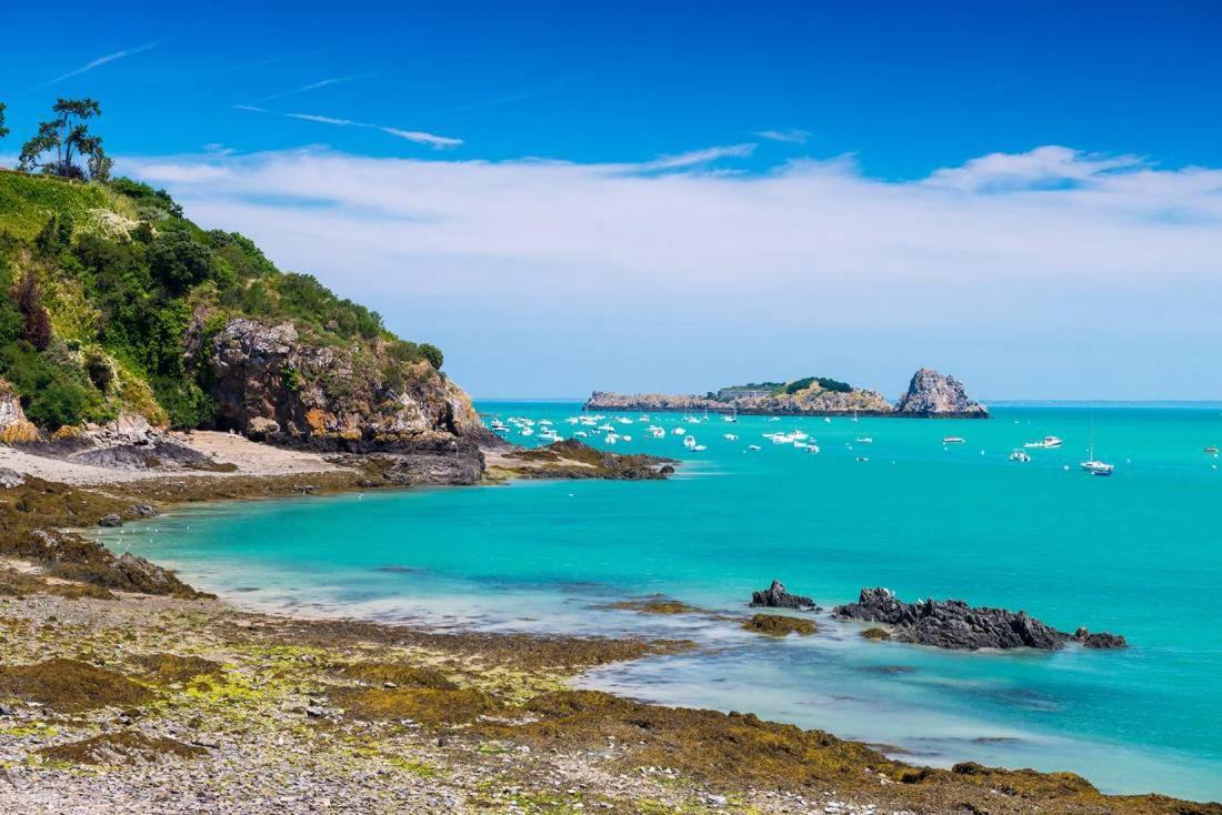 Cote Jardin - Cancale - Gite Standing - Proche Centre Et Port Dış mekan fotoğraf